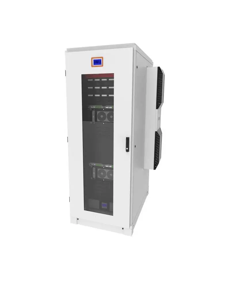 Complete and intelligent rack package for EDGE-5 data center with usystem gas ventilation