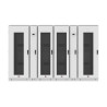 پکیج رک کامل و هوشمند دیتاسنتری اینرک EDGE-7  با تهویه مایع usystem عایق صوت و حرارت