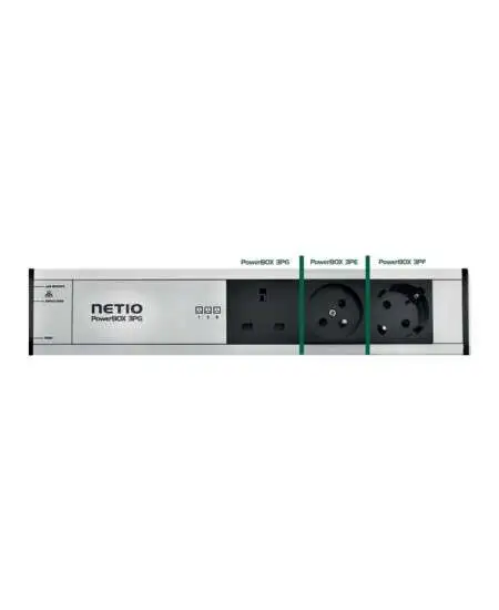 NETIO PowerBOX 3Px electrical socket with 3 outputs and LAN connectivity