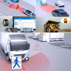 Truck driver behavior monitoring system