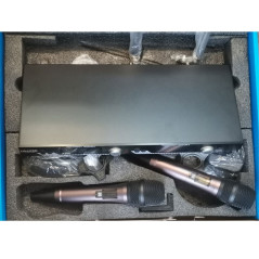 UHF-Dual Channel Wireless Microphone