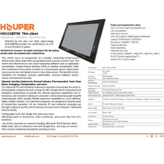 POE+ istehlakı ilə Houper sənaye və hərbi All-in-one