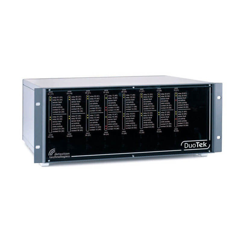 Advanced DuoTek Rack analyzer for peripheral protection signal processing Advanced DuoTek Rack analyzer for peripheral protection signal processing