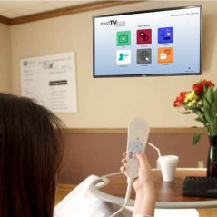 Professional hospital television package for up to 150 rooms