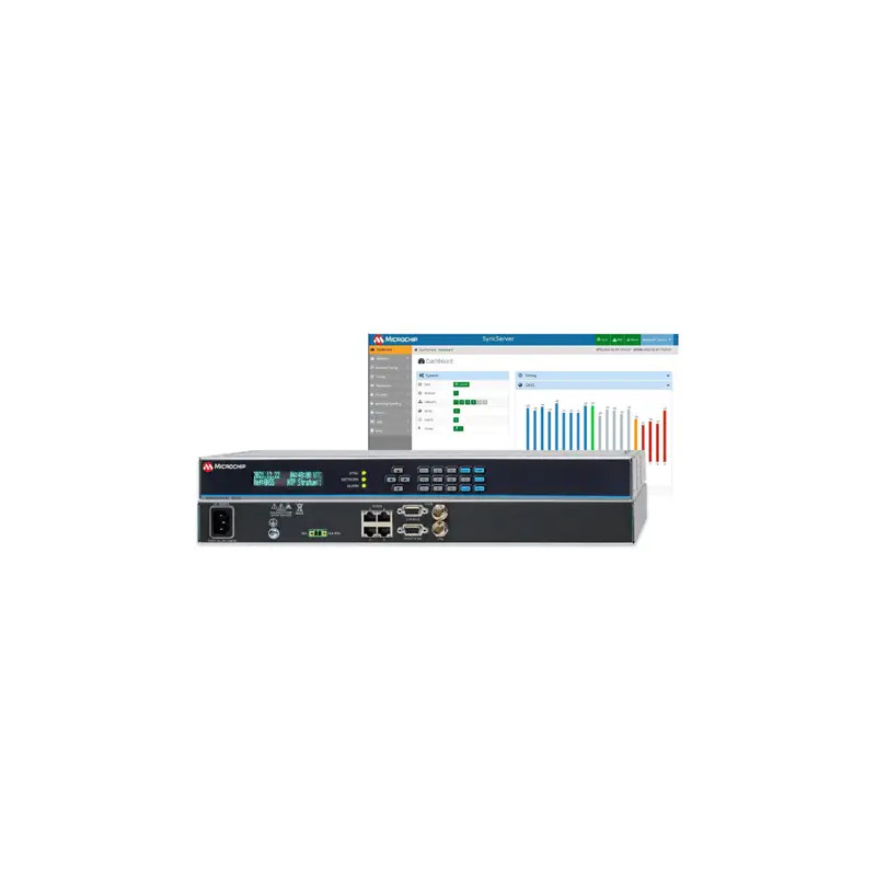 Sync Server تایم سرور میکروسیمی SyncServer S600Microchip USAتایم سرور ، NTP سرور و ...